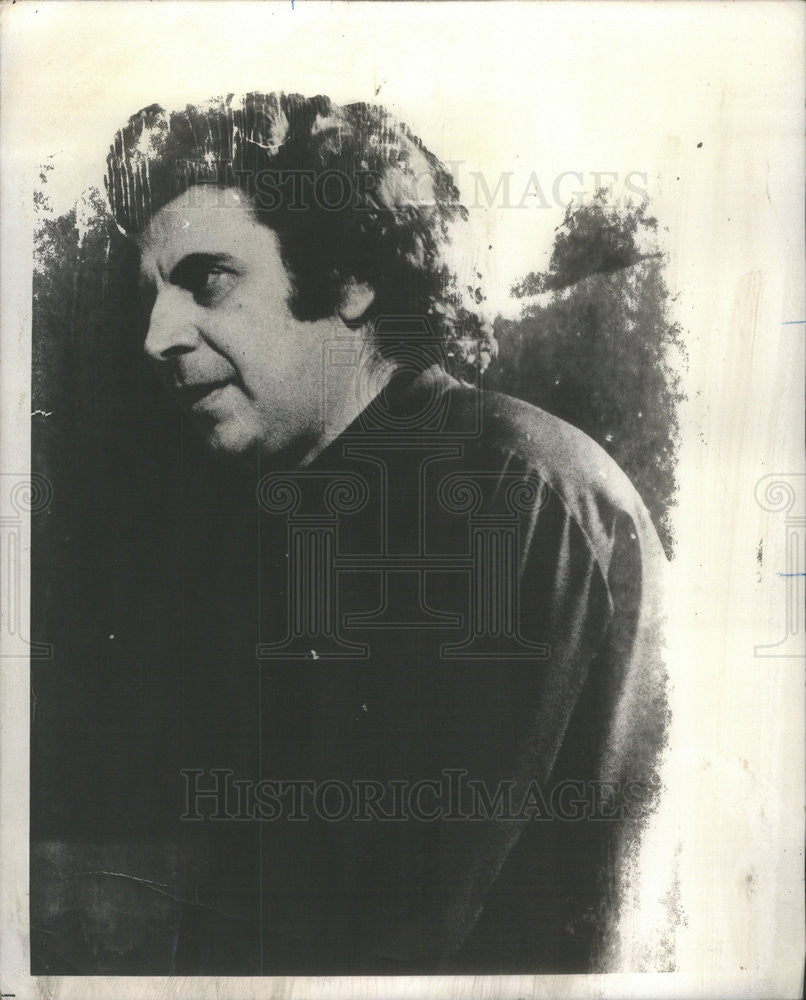 1973 Press Photo greek composer-conductor Mikis - Historic Images