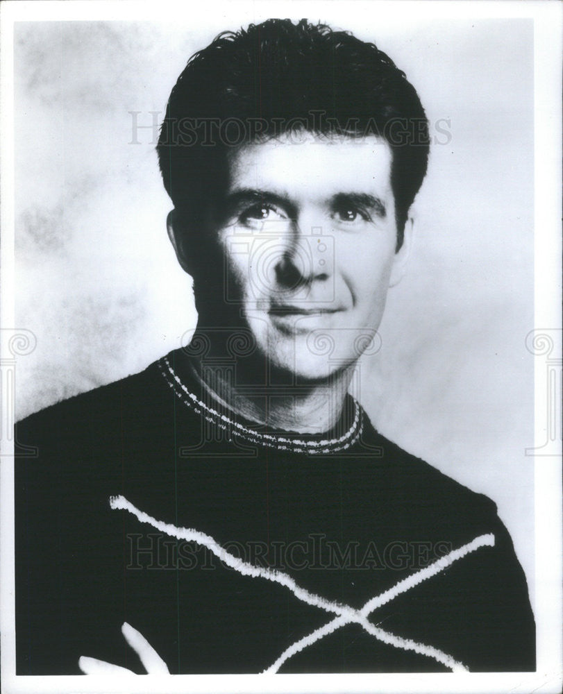 Press Photo Alan Thicke Headshot Fan Club - Historic Images