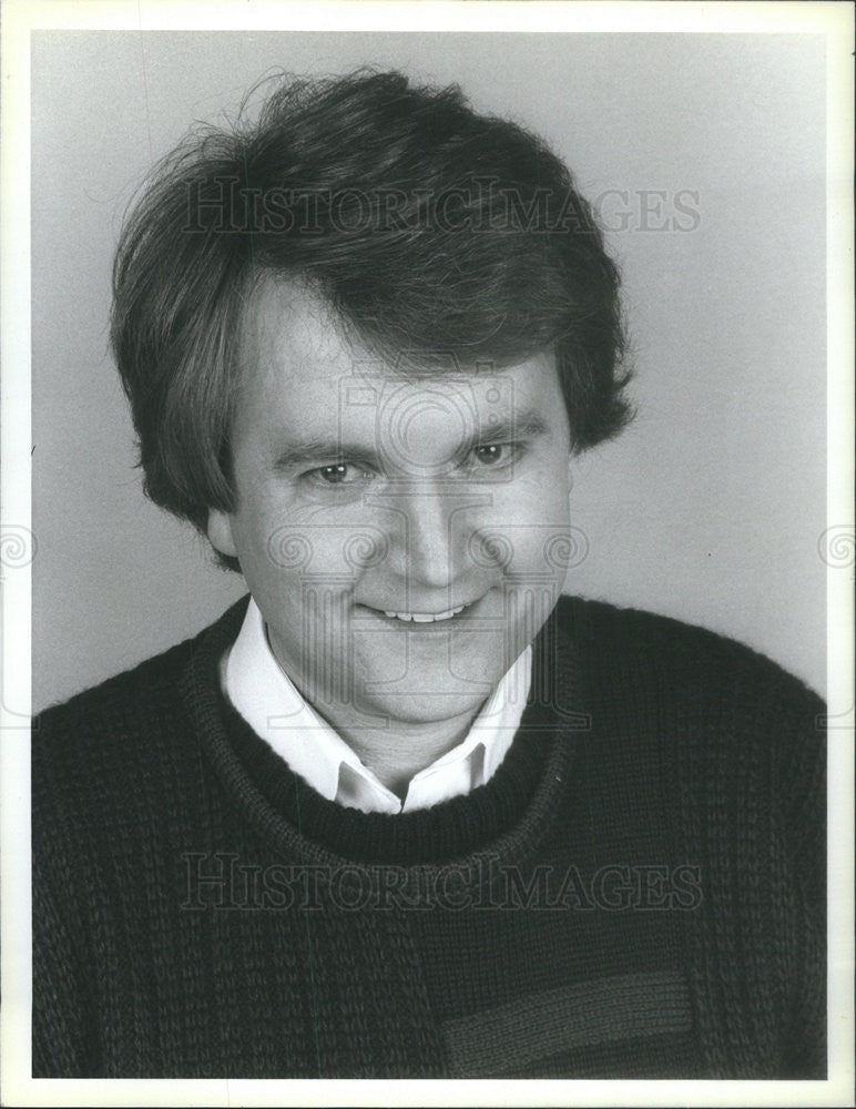 1983 Press Photo Dave Thomas writer performer the New Show - Historic Images