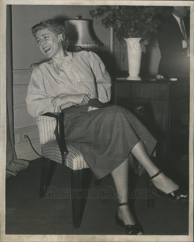1947 Press Photo Clare Booth Luce. - Historic Images