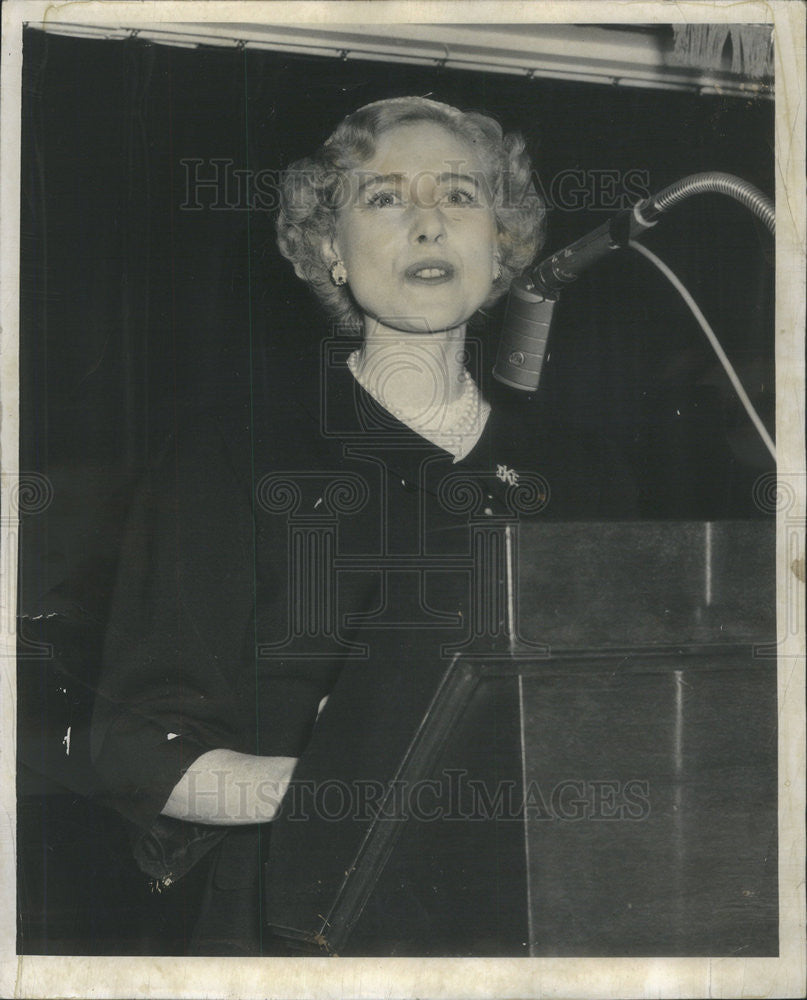 1952 Press Photo clare boothe luce - Historic Images