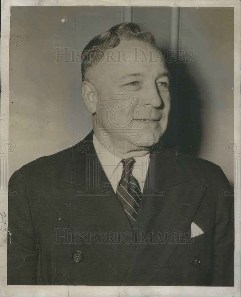 1946 Press Photo Leo M. Lyons, Administrative Committee Member &amp; Director - Historic Images