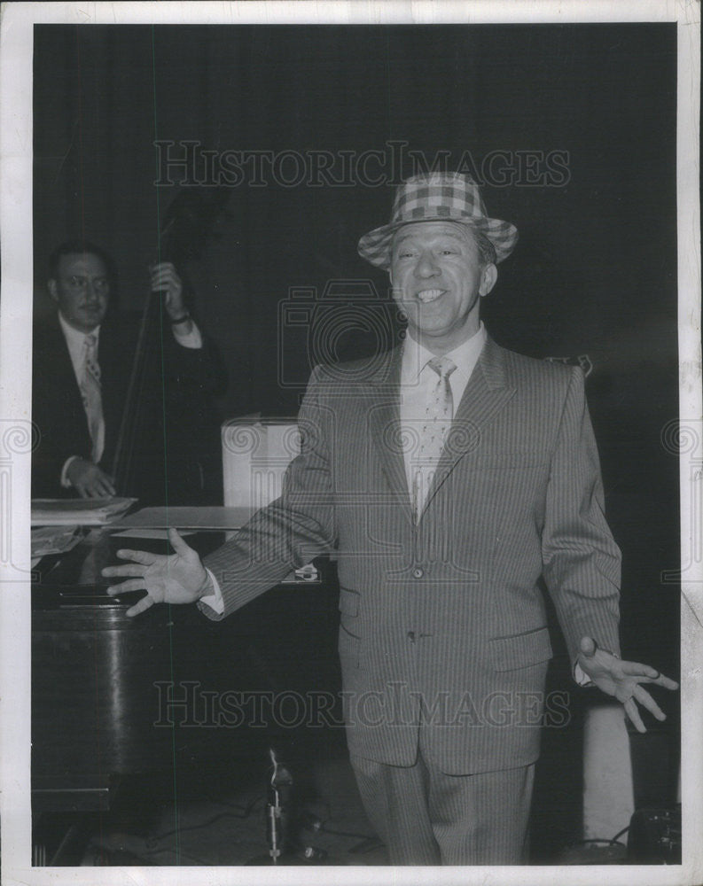 1954 Press Photo Jerry Lester Show Army McCarthy Hearings - Historic Images