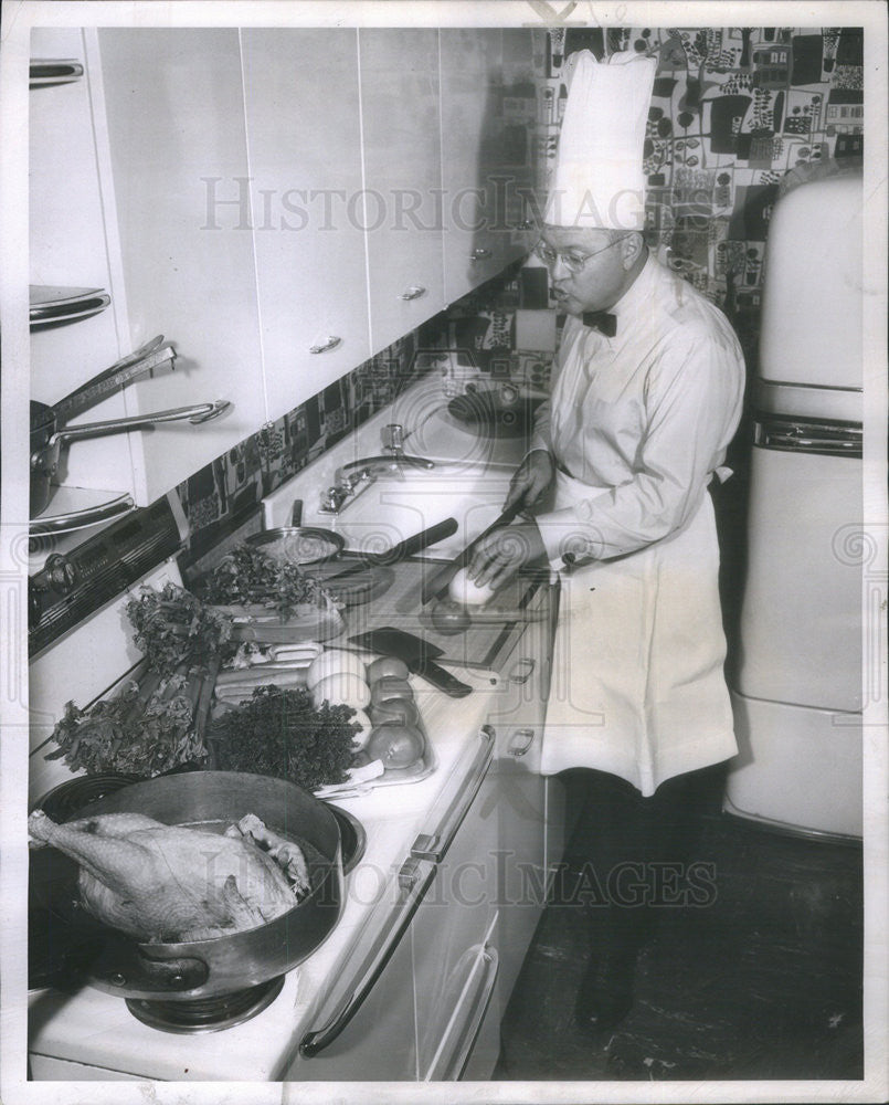 1958 Press Photo Sam Levenson Chez Paree Sheraton Hotel - Historic Images