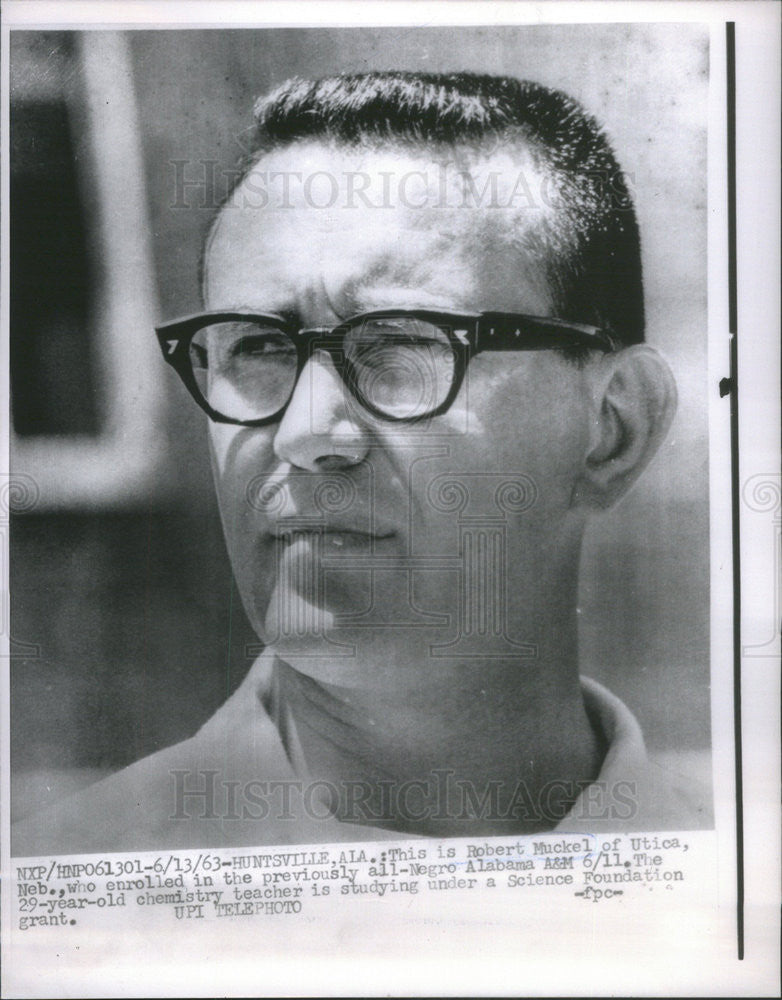 1963 Press Photo Robert Muckel - Historic Images