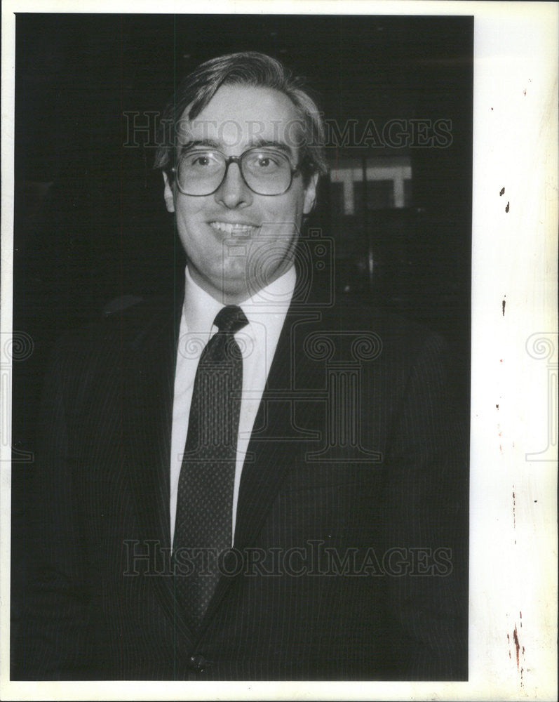 1987 Press Photo paul Much plaintill in stock fraud case - Historic Images