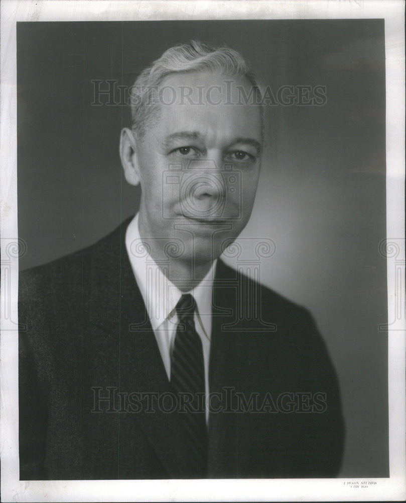 1963 Press Photo International Harvester Compant Elects David Moyer VP - Historic Images