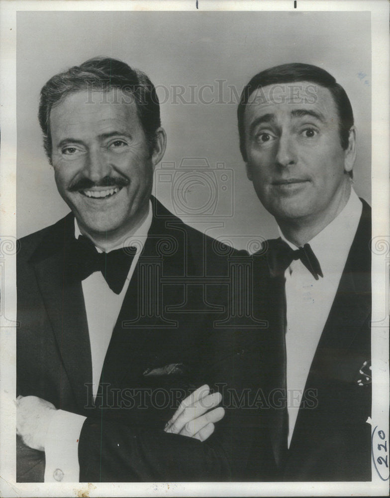 1987 Press Photo Dan Rowan &amp; Dick Martin will host &quot;The Tonight Show Starring - Historic Images