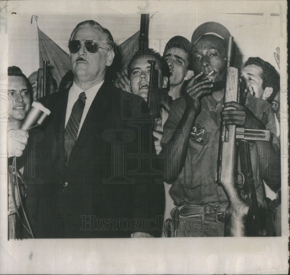 1959 Press Photo Former President Carlos Prios Socarras of Cuba - Historic Images
