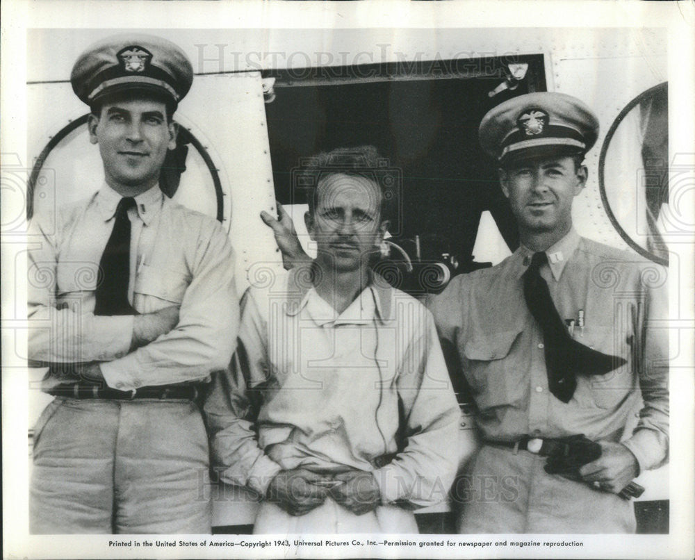 1943 Press Photo Richard Rosson Clark Gable Flight Command Viva Villa - Historic Images