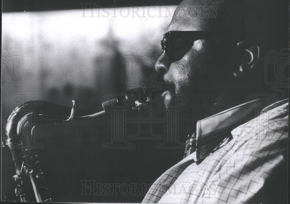 1972 Press Photo Saxophonist James Moody - Historic Images