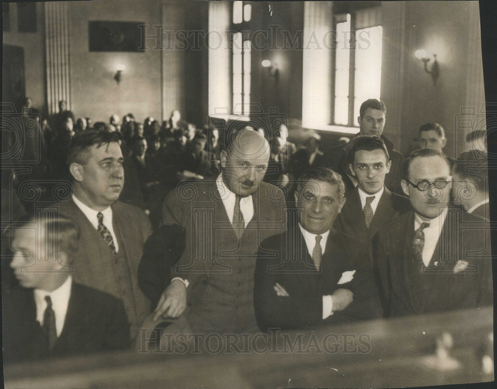 1930 Press Photo P Prestigiacomo in court charged with acess to murder - Historic Images