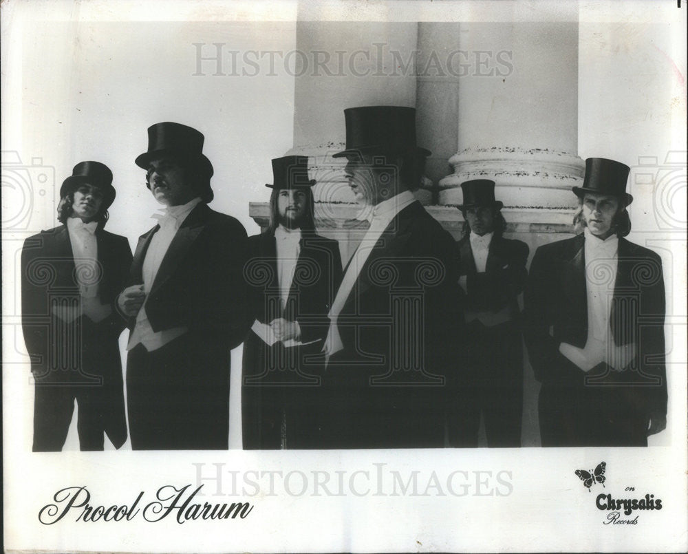 1973 Press Photo Procol Harum Elegant Rock - Historic Images