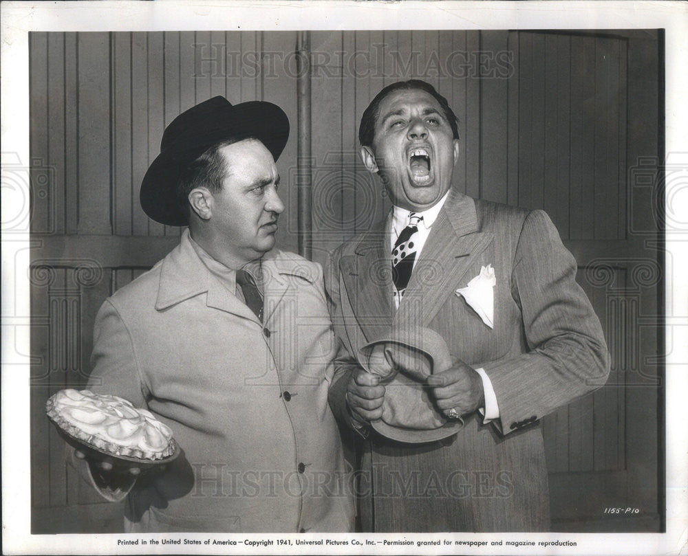 1964 Press Photo Olsen Johnson Star Pardon Our Antenna Selwyn Theatre - Historic Images