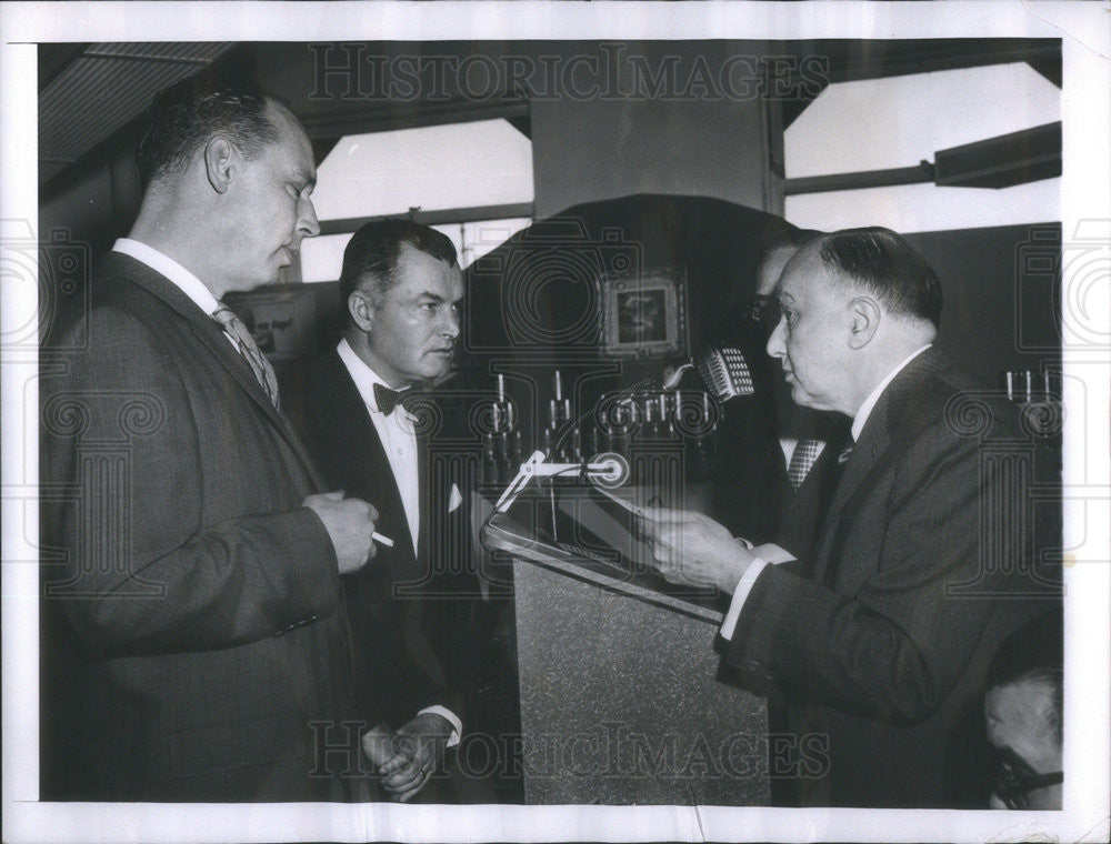 1958 Press Photo David Pabst, Edward Hickey And Harris Perlstein - Historic Images