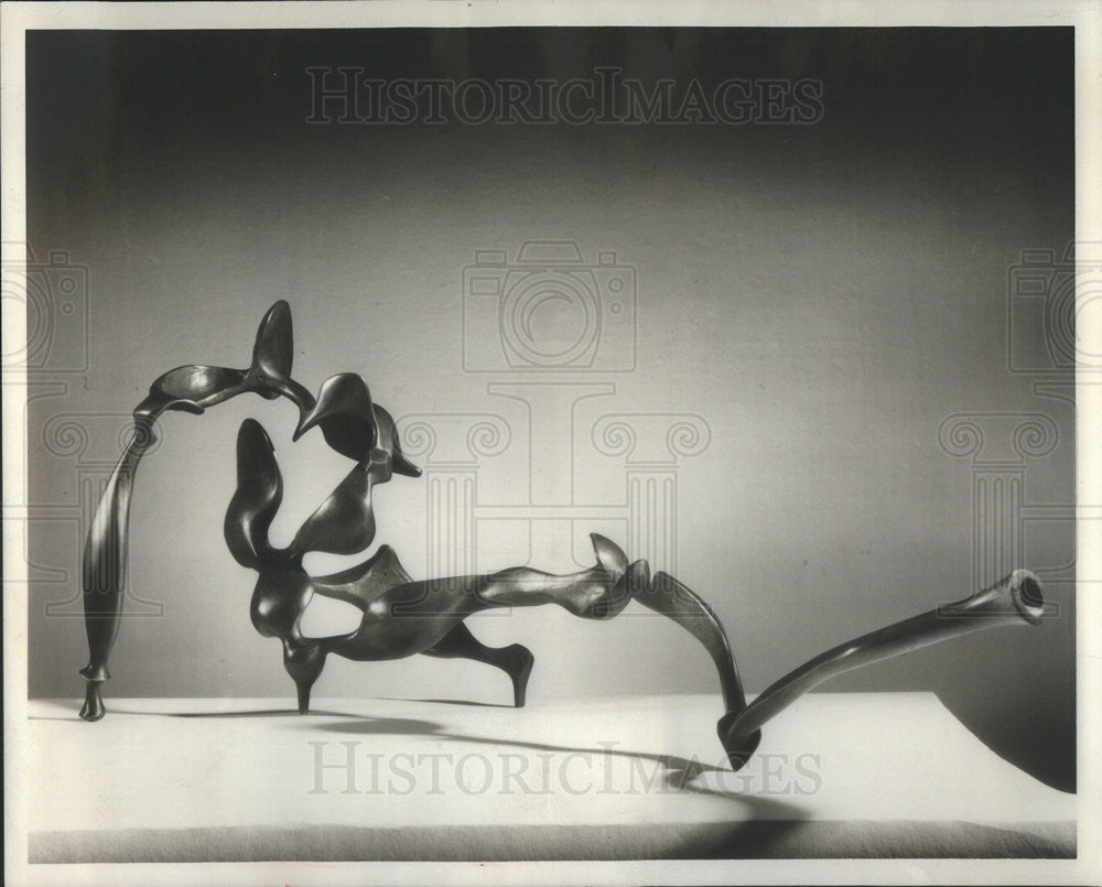 1964 Press Photo David Packard Artist Sculptor - Historic Images