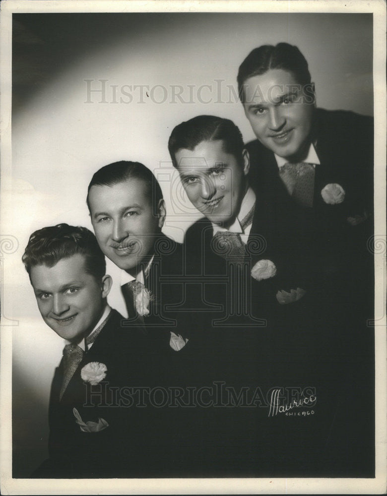 Press Photo The Embassy Four Joe Peters Connie Webster Dick Jimmy MacPartland - Historic Images