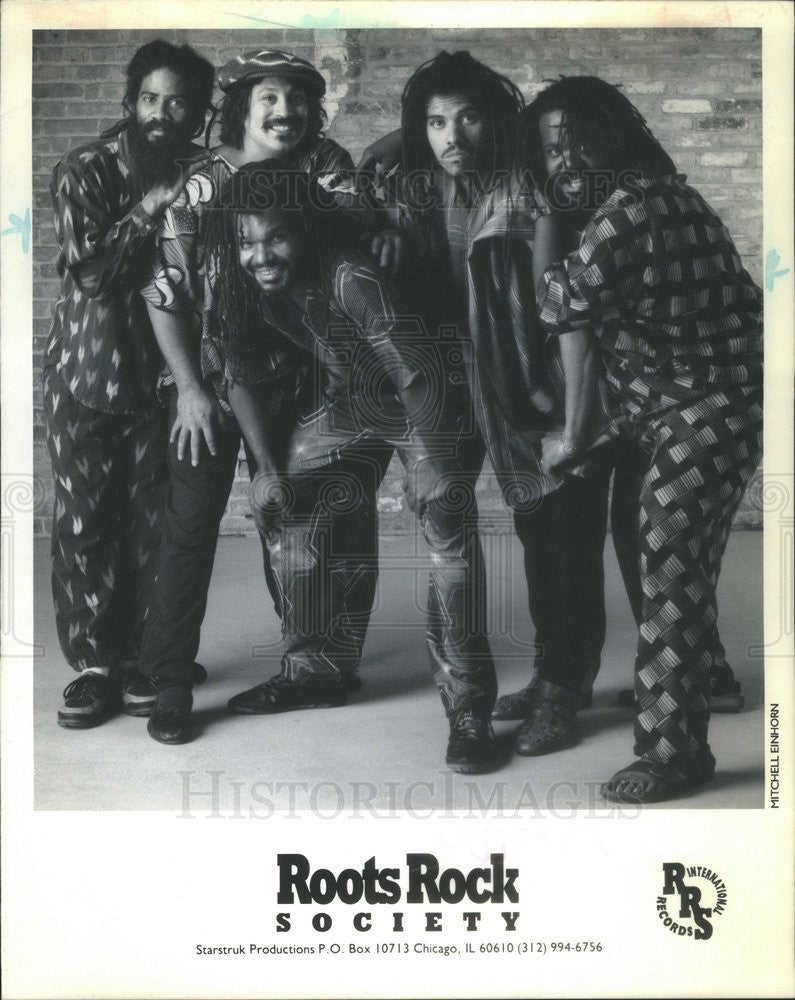 1994 Press Photo Roots Rock Society Chicago Reggae Music Awards Nomination - Historic Images