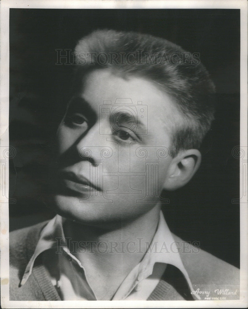 1961 Press Photo Don Roscher American Poet Actor Television Performer - Historic Images