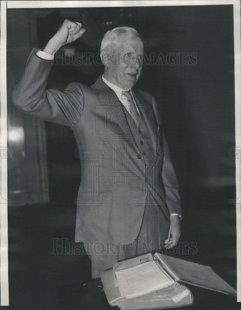 1934 Press Photo Former Senator James A. Reed Testifies Against World ...
