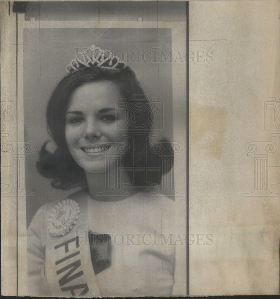 1966 Press Photo Sandra Lee Roberts, Miss Tennessee - Historic Images