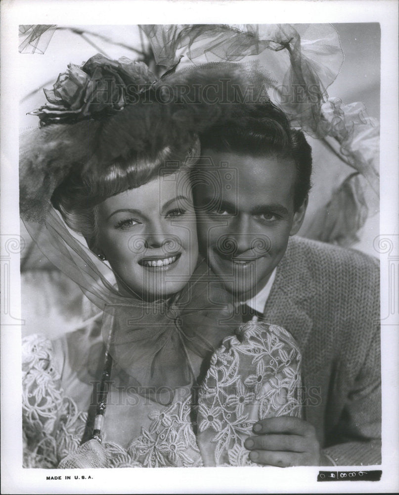 Undated Press Photo June Haver - Frank Latimore in &quot;Three Little Girls in Blue&quot; - Historic Images