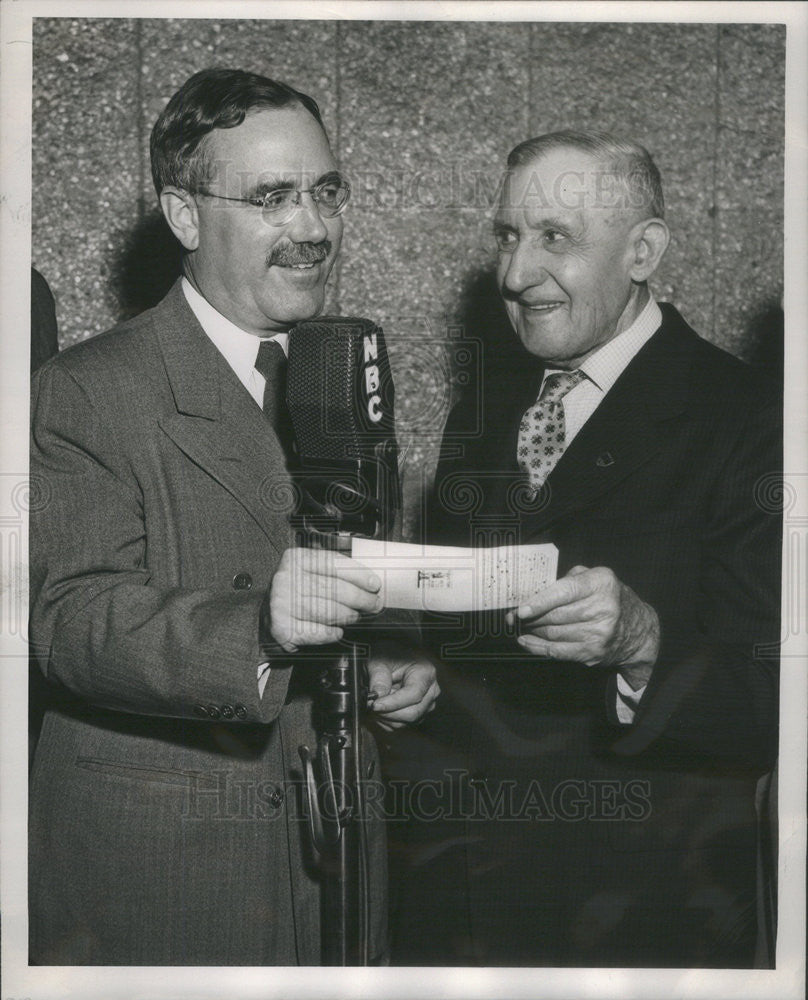 1945 Press Photo Murray latimer and William John Miller - Historic Images