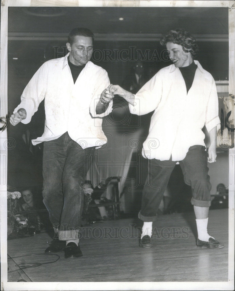 1957 Press Photo Boys Club Benefit Robert Lasater - Historic Images