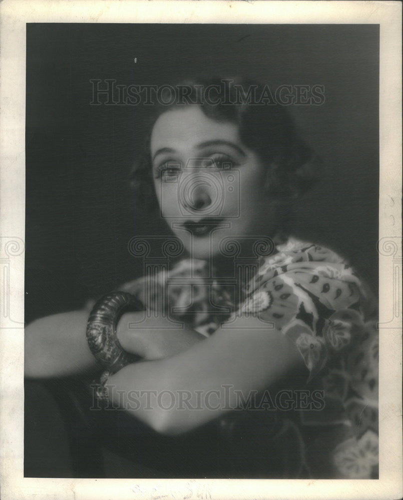 1944 Press Photo Florence Reed Actress Rebecca Selwyn Theater - Historic Images