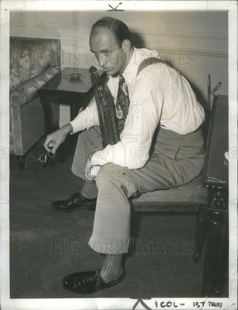 1940 Press Photo James Roosevelt,the President&#39;s son - Historic Images