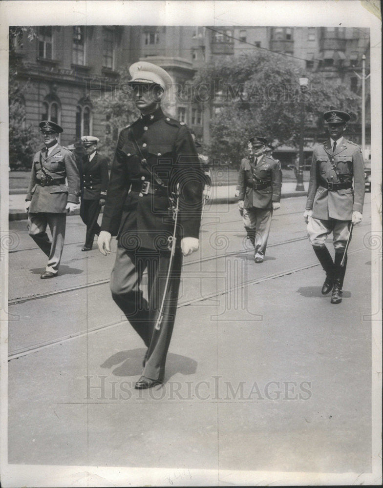 1940 Press Photo Capt James Roosevelt,the President&#39;s son - Historic Images