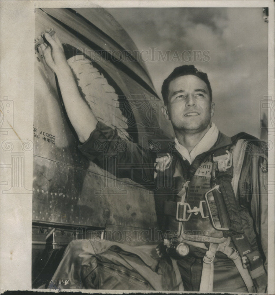 1963 Press Photo Capt. Ralph Parr of Apple Valley Calif. - Historic Images