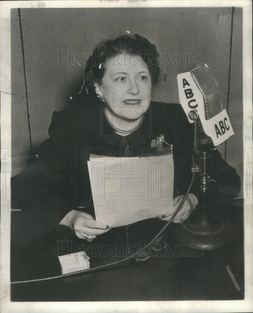 1951 Press Photo Louella Parsona From whom no Hollywood Secrete - Historic Images