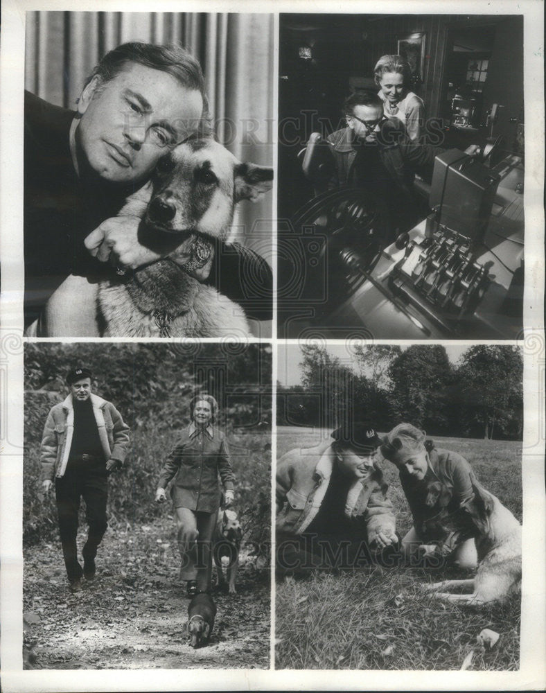 1973 Press Photo Jack and Miriam Paar Live in a Country-Style Setting Bronville - Historic Images