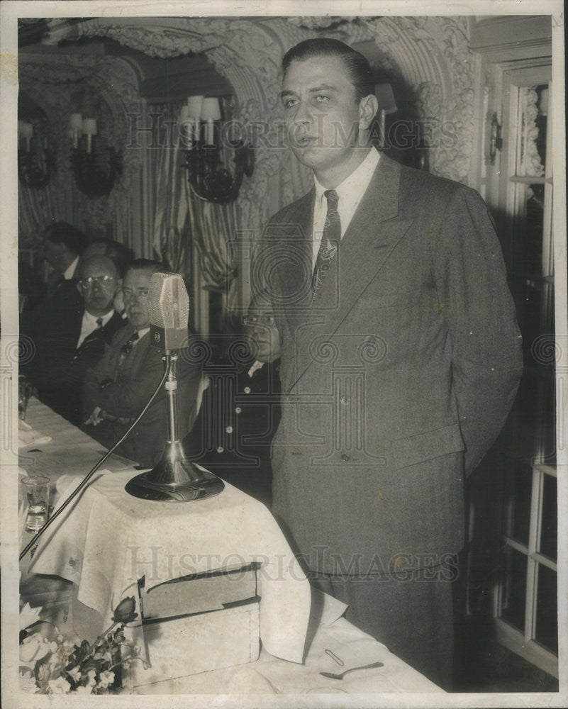 1948 Press Photo Franklin Roosevelt Jr. American Politician Lawyer - Historic Images