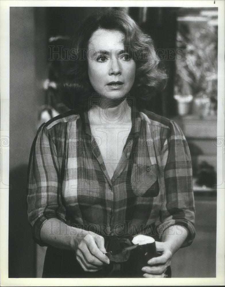 1981 Press Photo Piper Laurie NBC TV colorcast &quot;Skag&quot; Network Premiere Jan. 6 - Historic Images