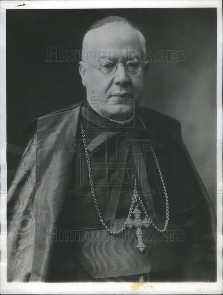 1939 Press Photo Cardinal Lauri Eligible To Succeed Late Pope Pious XI - Historic Images