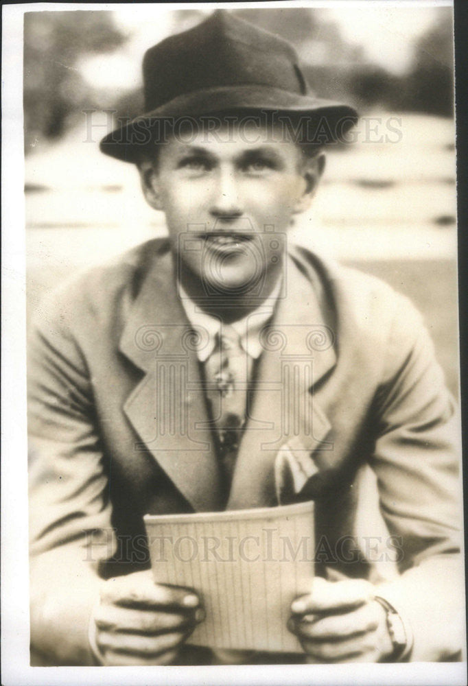 1939 Press Photo Alexander Calvert socialite accused tar feather case - Historic Images