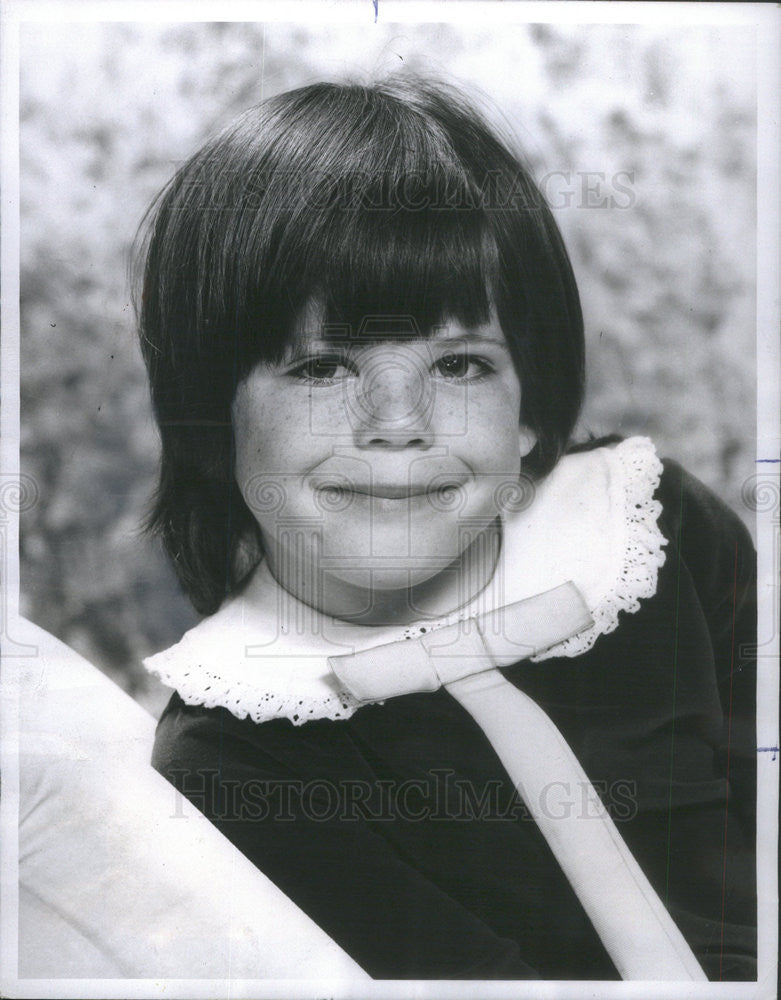 1970 Press Photo Actress Dawn Lyn &quot;My Three Sons&quot; - Historic Images