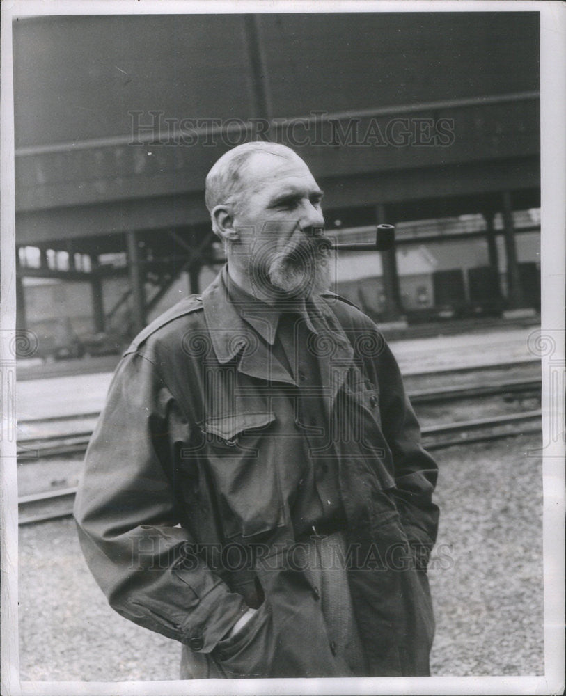 1950 Press Photo General Povilas Pletchavicius - Historic Images