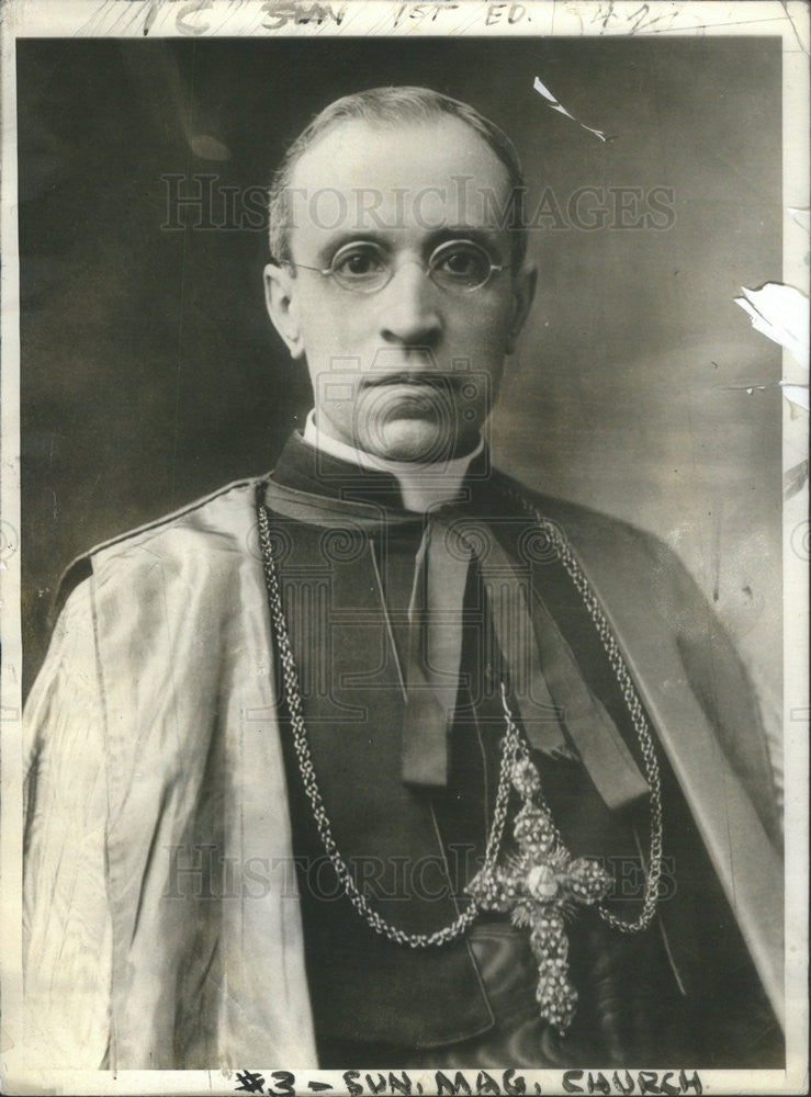 1934 Press Photo Eutenio Cardinal Pacelli - Historic Images