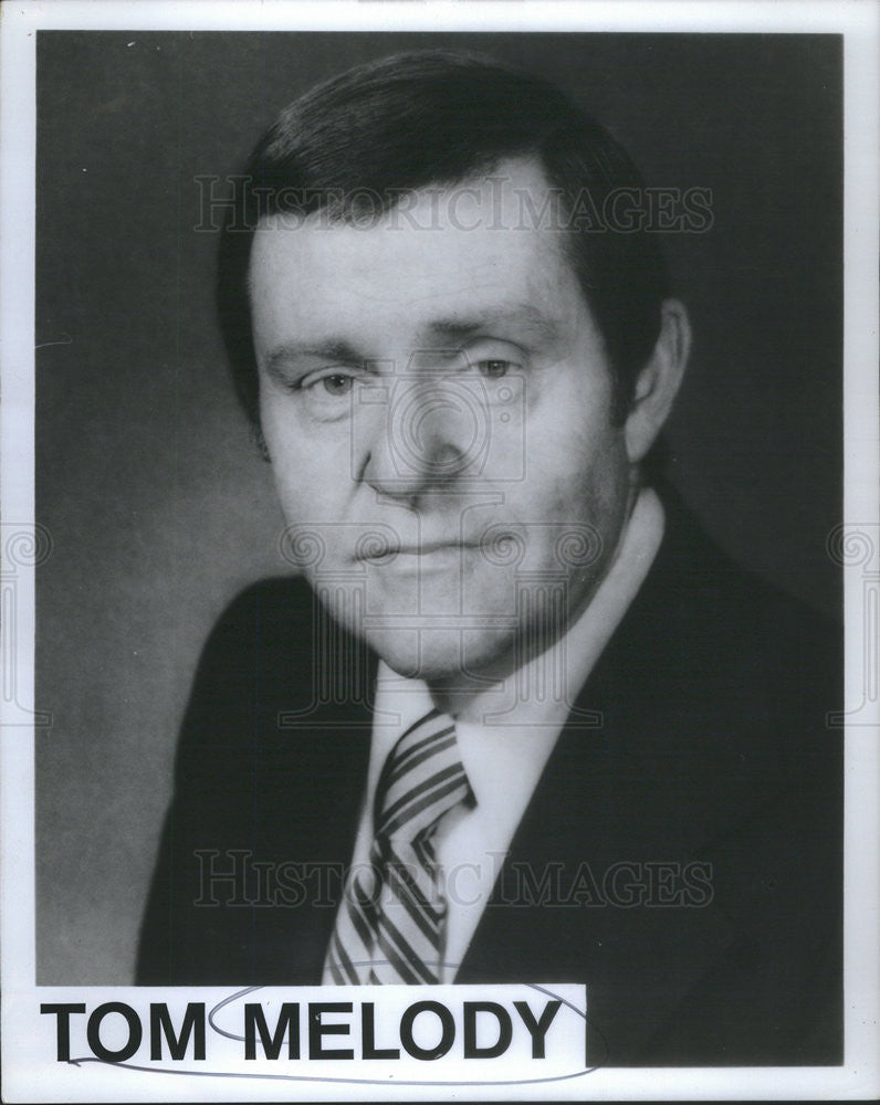 1975 Press Photo Tom Melody,entertainer - Historic Images