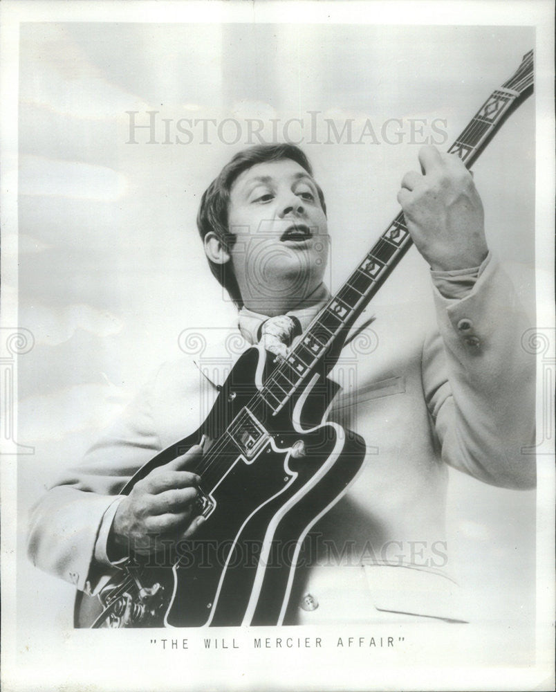 1973 Press Photo of musician Will Mercier of &quot;The Will Mercier Affair&quot; - Historic Images