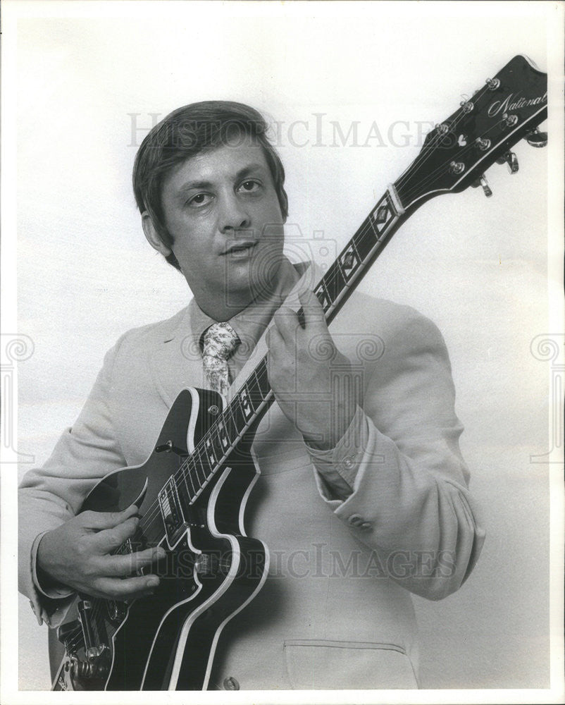 1968 Press Photo Will Mercier,musician - Historic Images