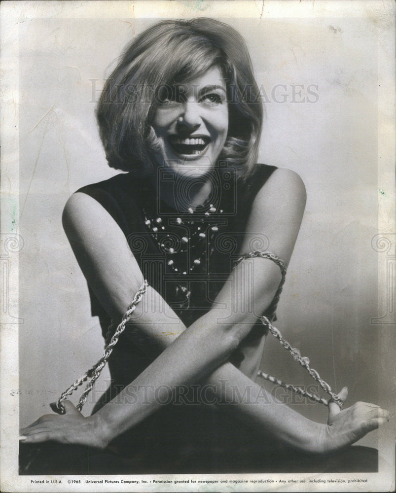 1966 Press Photo Melina Mercouri,actress - Historic Images