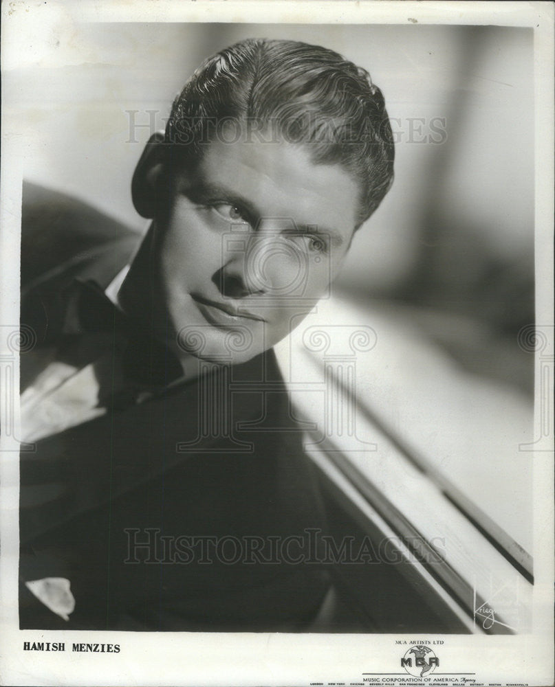 1954 Press Photo Hamish Menzies - Historic Images