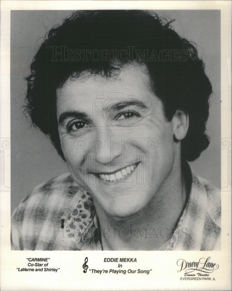 Undated Press Photo Eddie Mekka,actor - Historic Images