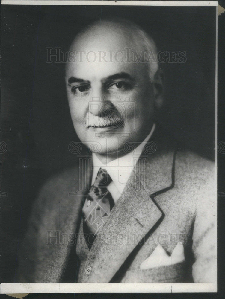 1934 Press Photo Mayor Angelo Rossi of San Francisco - Historic Images