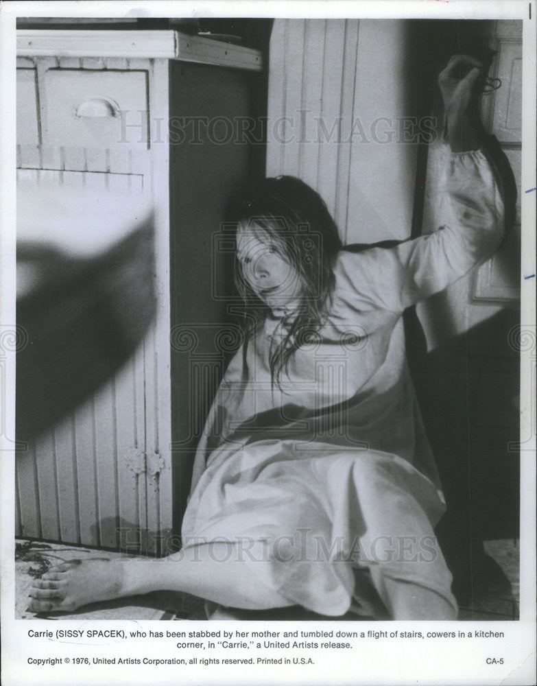 1977 Press Photo Actress Sissy  Spacek - Historic Images