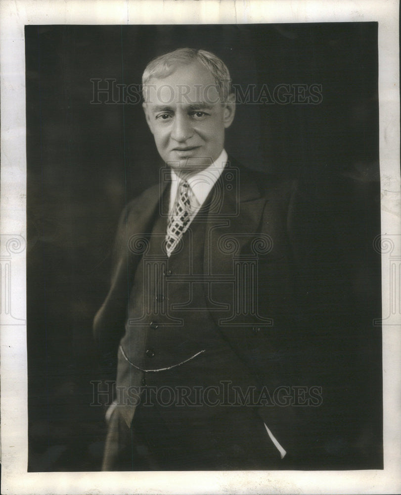 1949 Press Photo Maurice Rothschild, of the Albert Pick Company - Historic Images